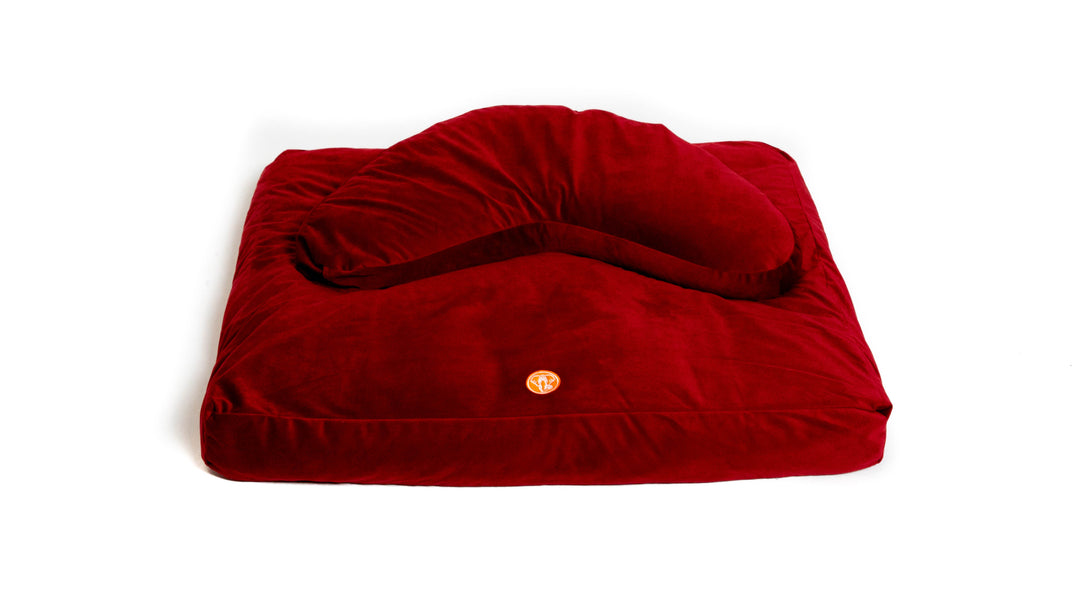 Awaken Crescent Velvet Cushion Set